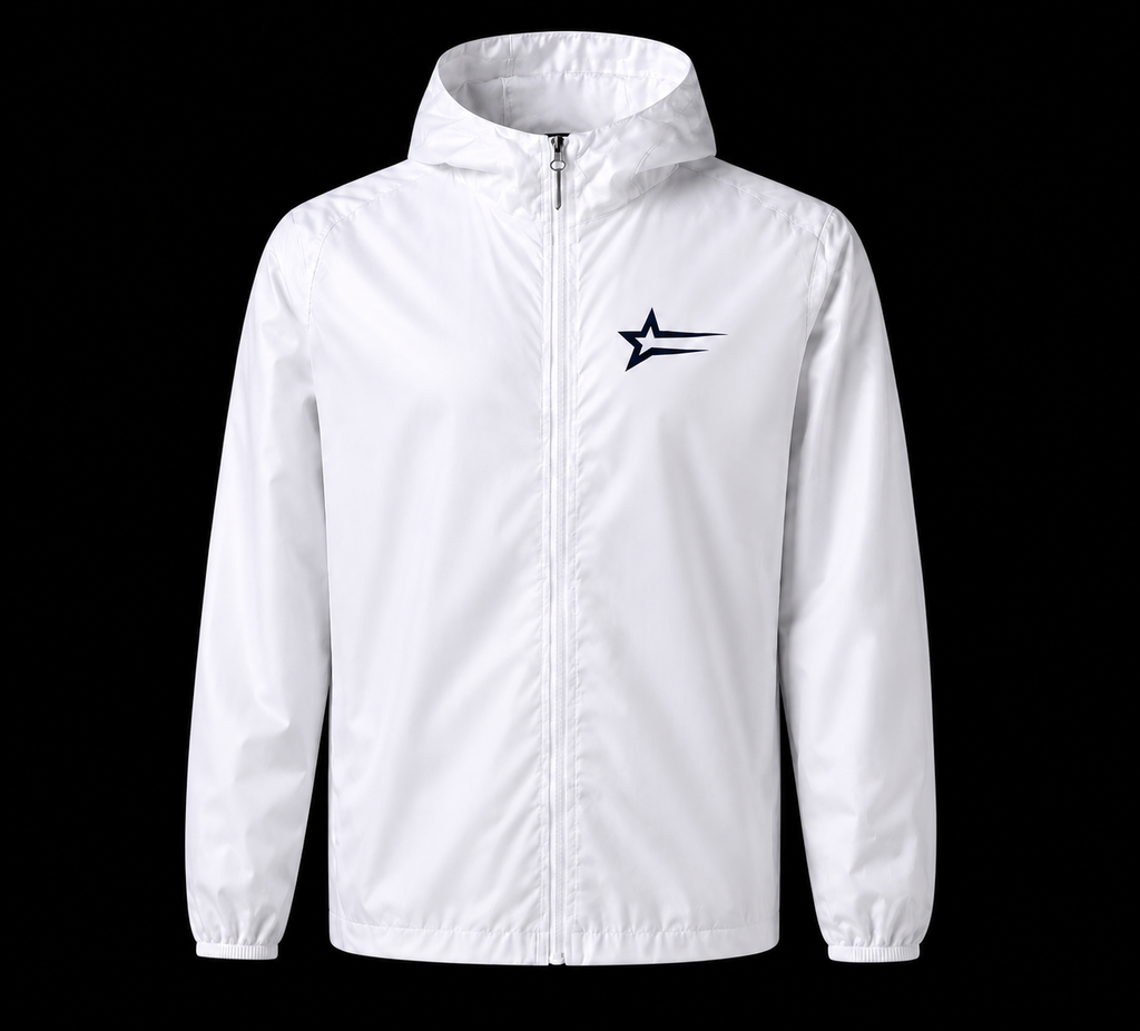 Trackstar Running Jacket-White